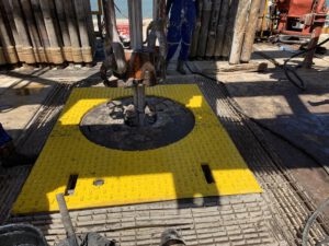 Drill mat for oil rigs